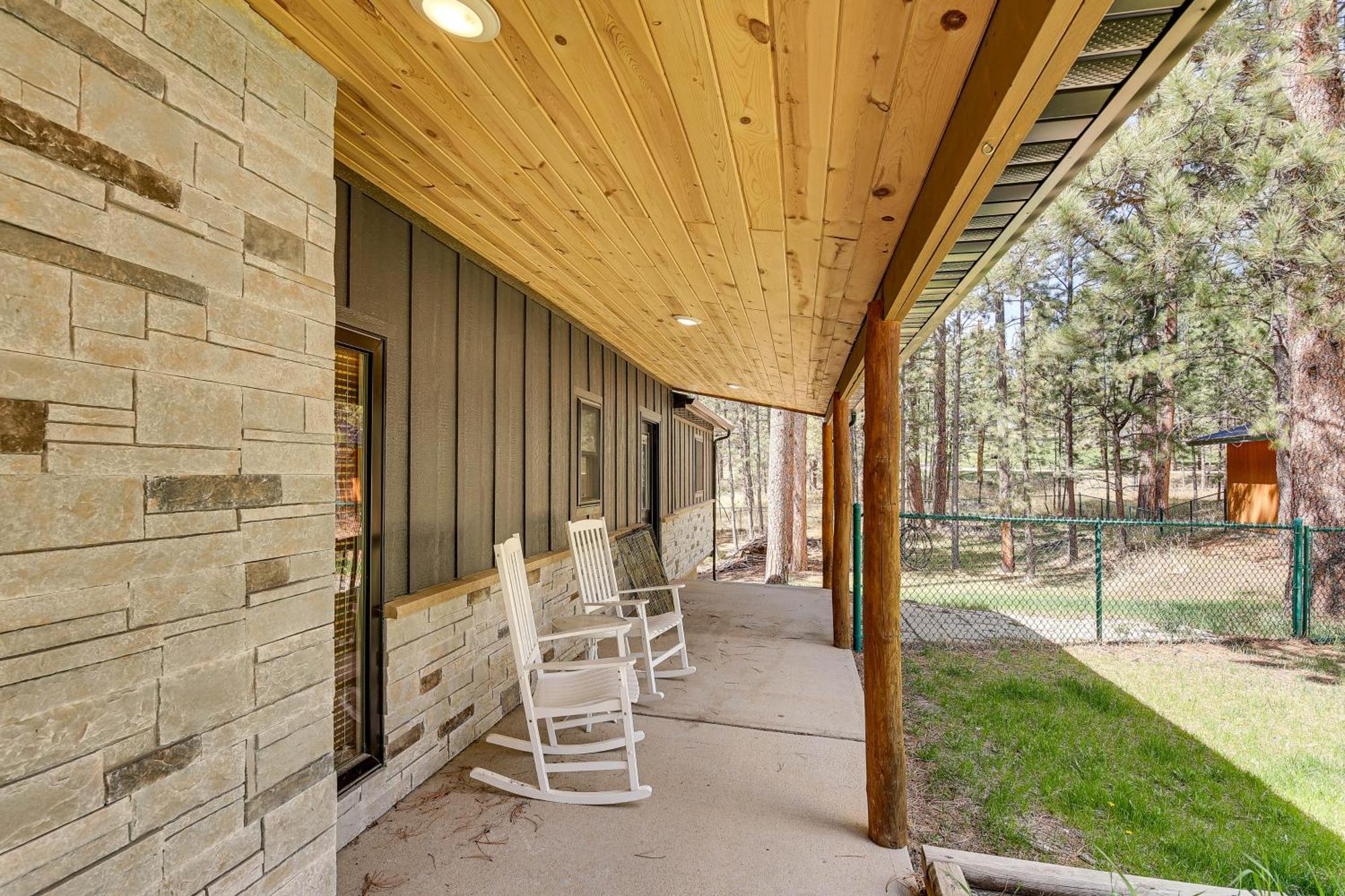 Private Black Hills Home With Corral Horses Welcome Custer Exterior foto