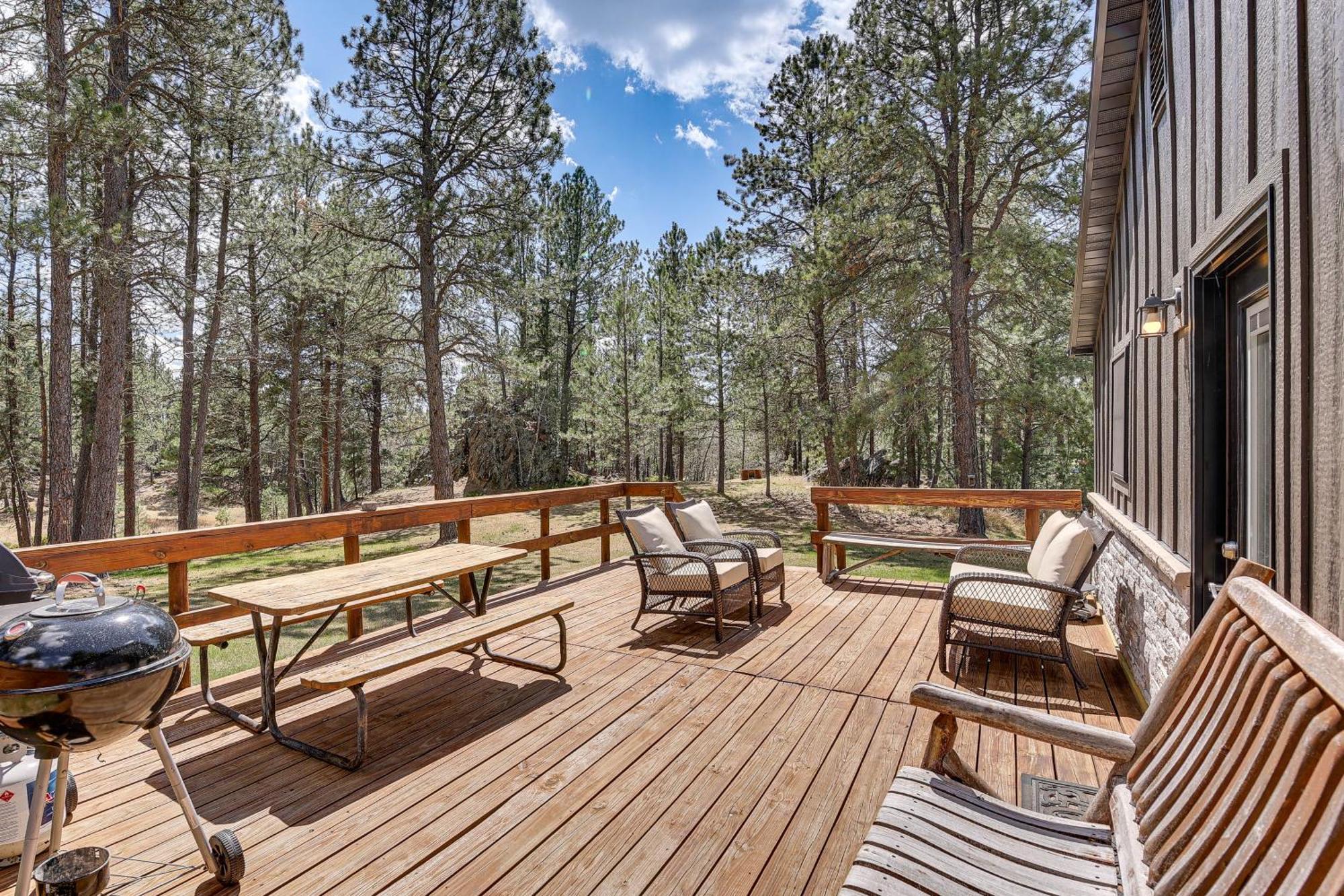 Private Black Hills Home With Corral Horses Welcome Custer Exterior foto
